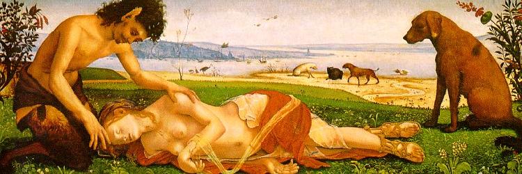 Piero di Cosimo The Death of Procris oil painting picture